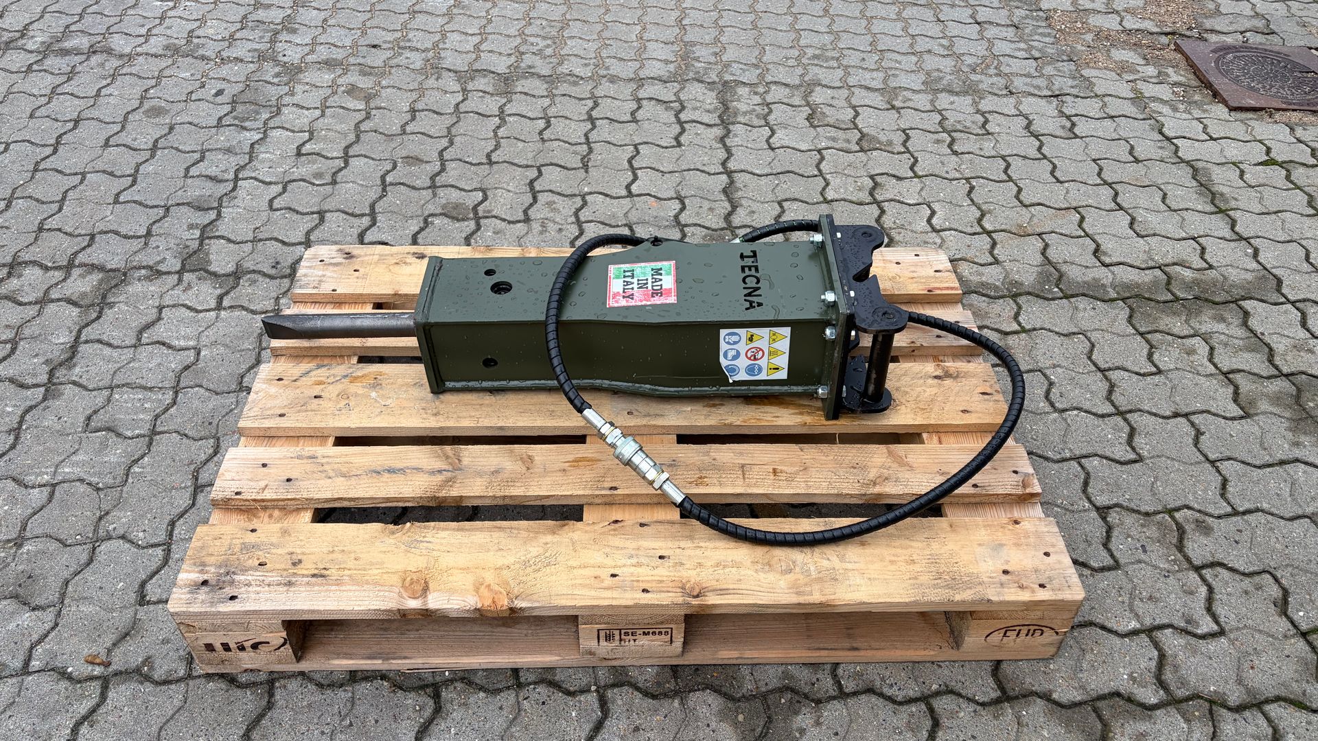 Tecna TB80 H Hydraulikhammer S30 fæste