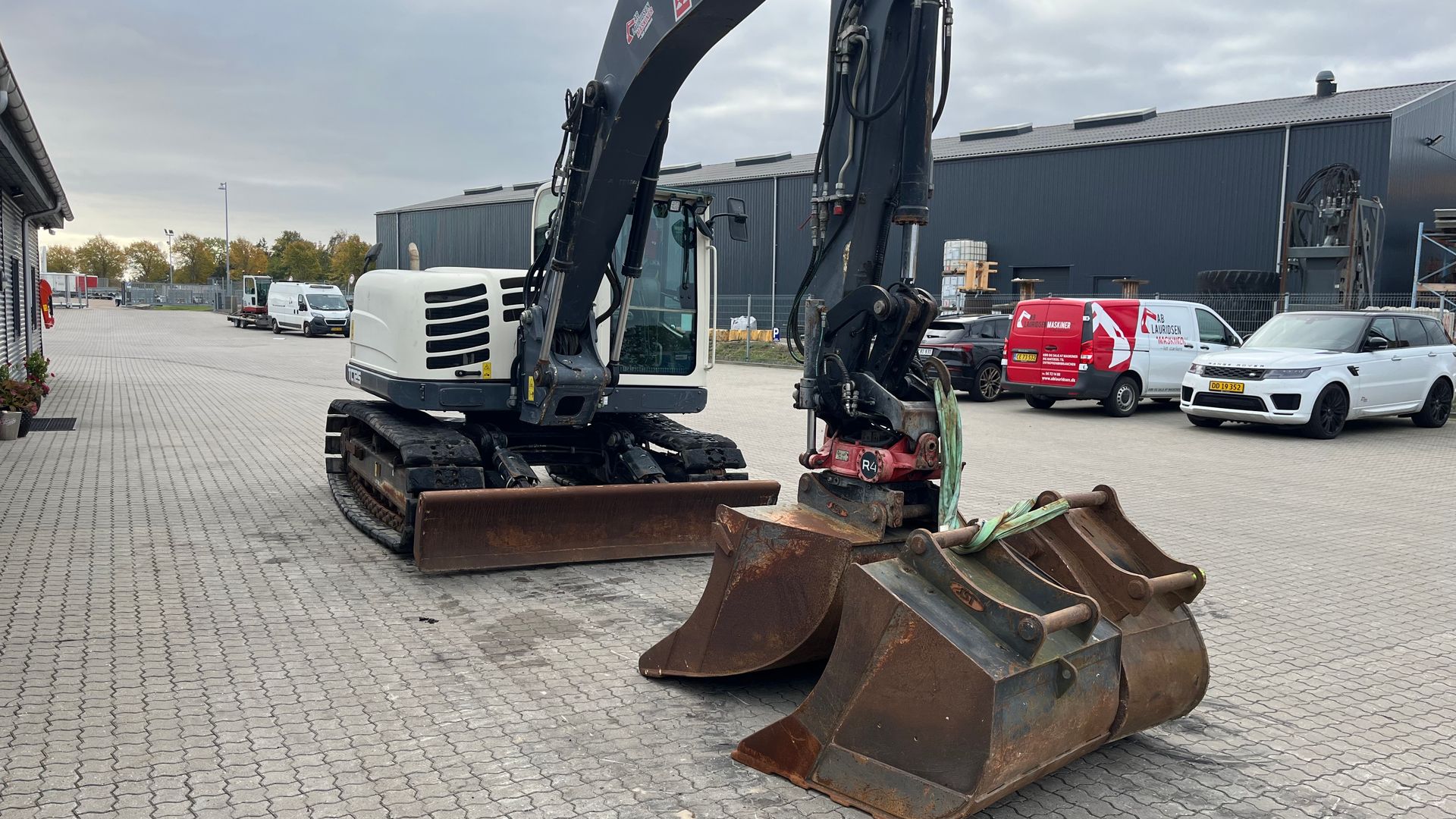 Terex TC125 Rotortilt kun kørt 2900timer