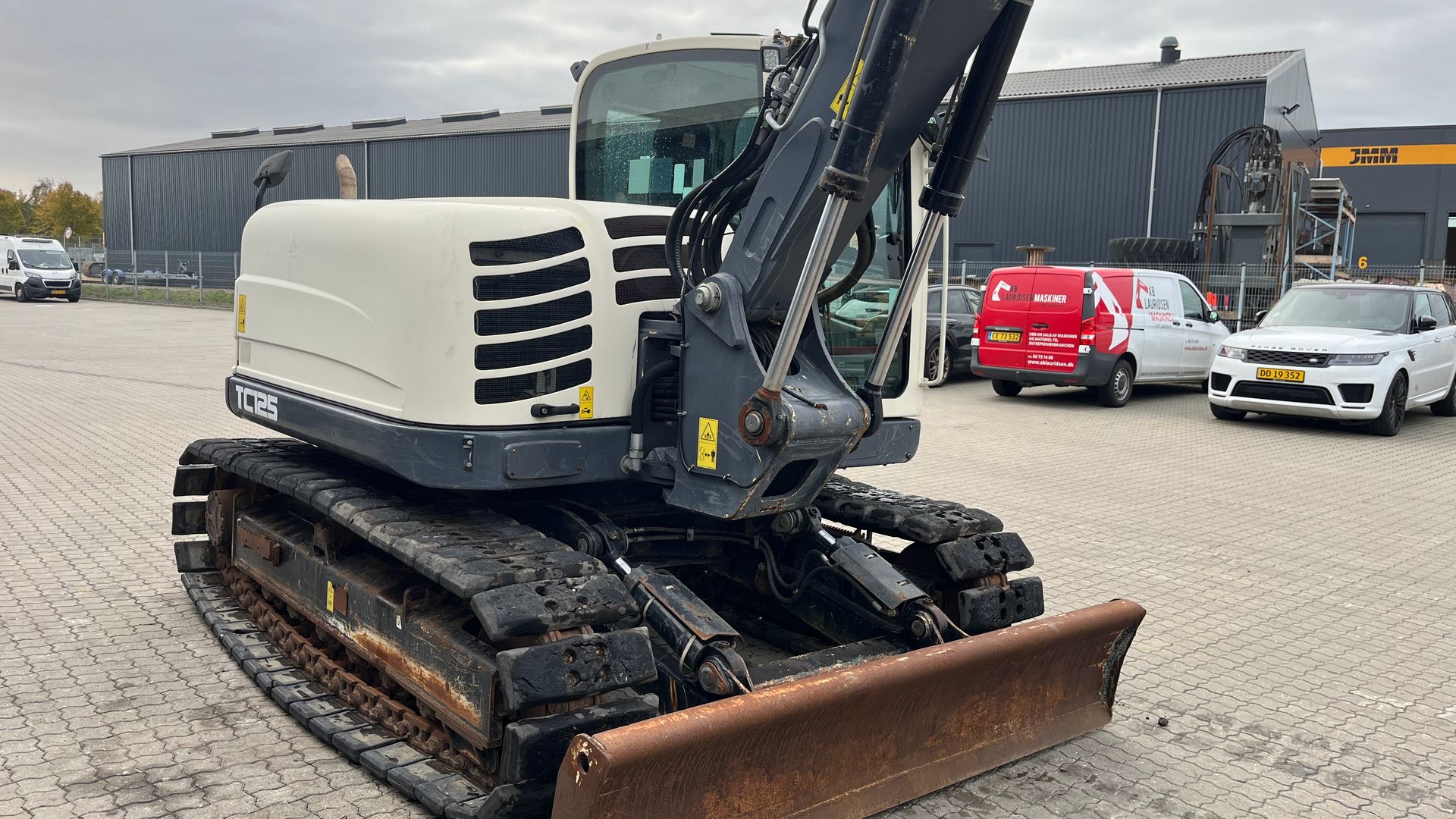 Terex TC125 Rotortilt kun kørt 2900timer