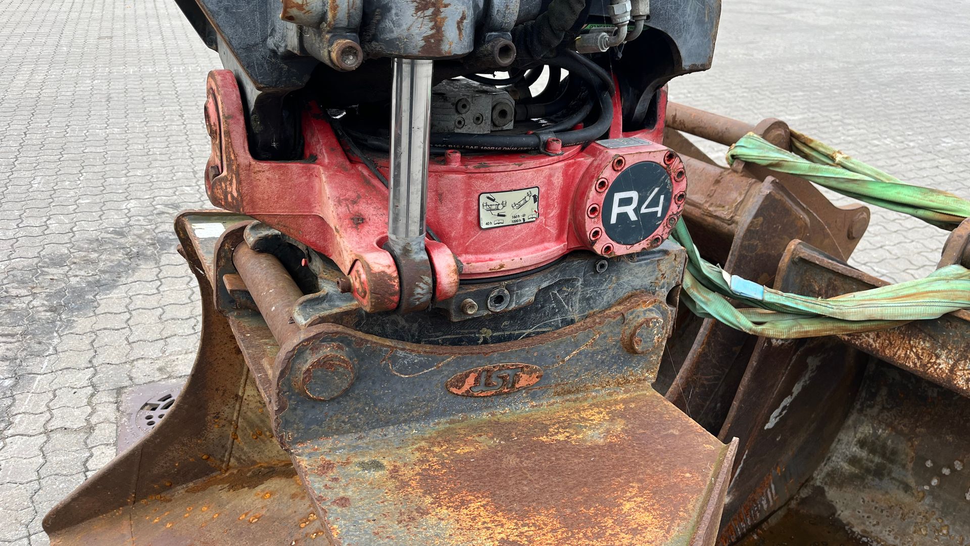 Terex TC125 Rotortilt kun kørt 2900timer