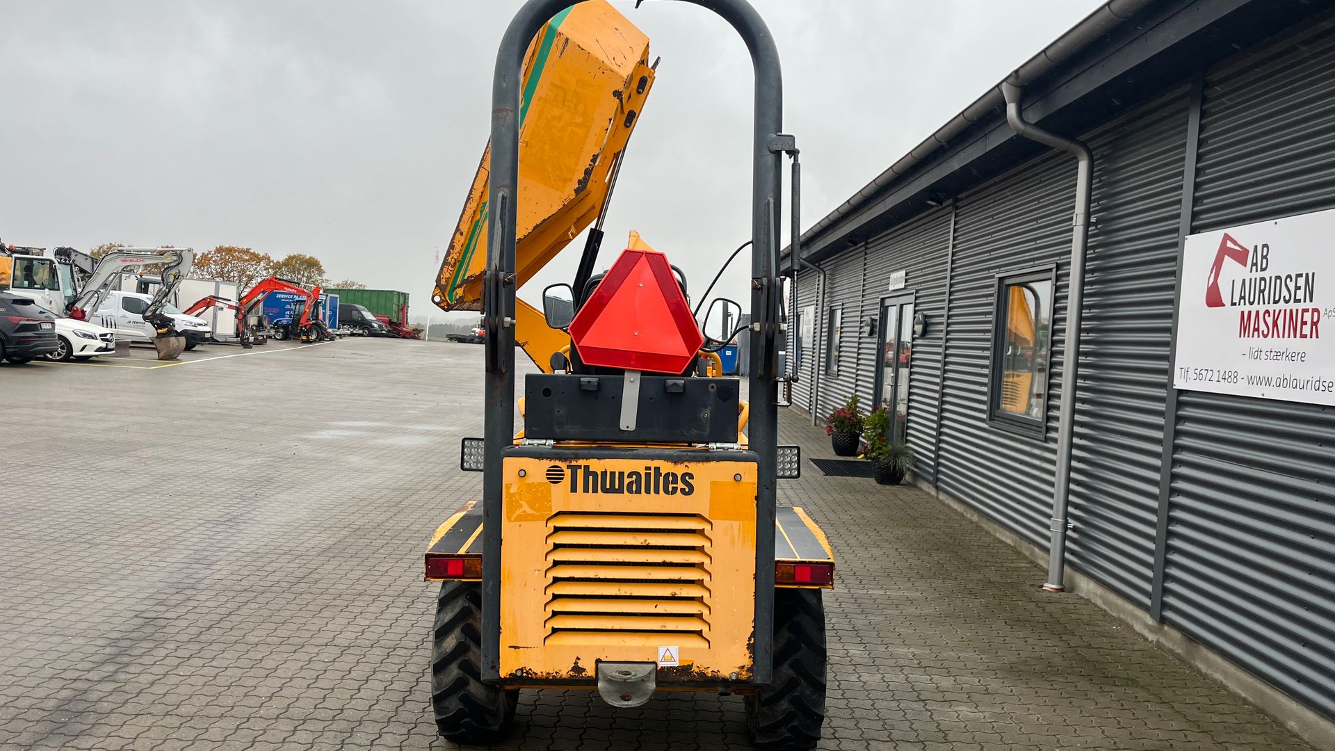 Thwaites 2 tons 2tons dumper med højtip og sving