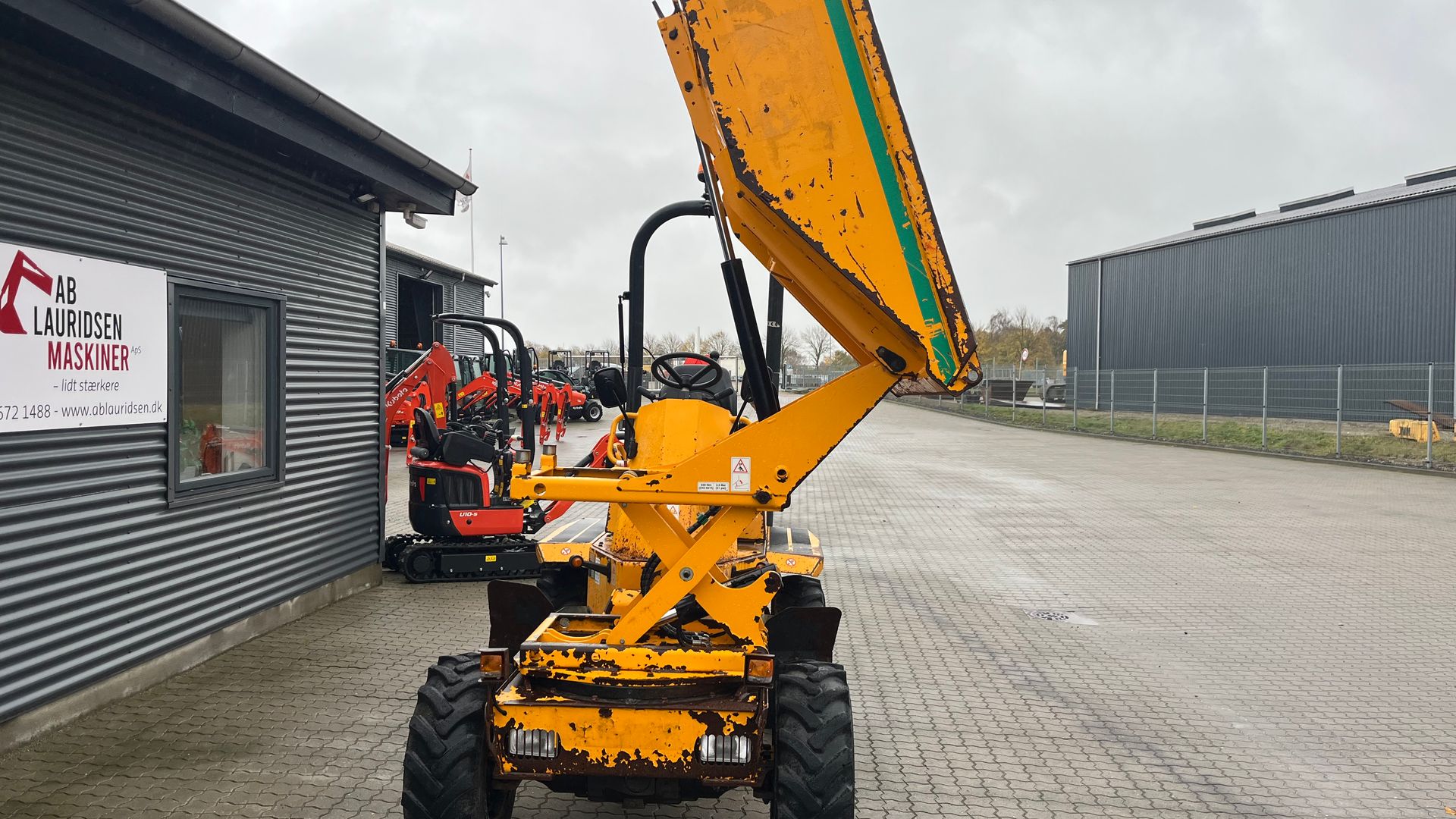 Thwaites 2 tons 2tons dumper med højtip og sving