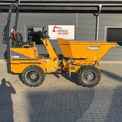 Thwaites 2 tons højtip og sving