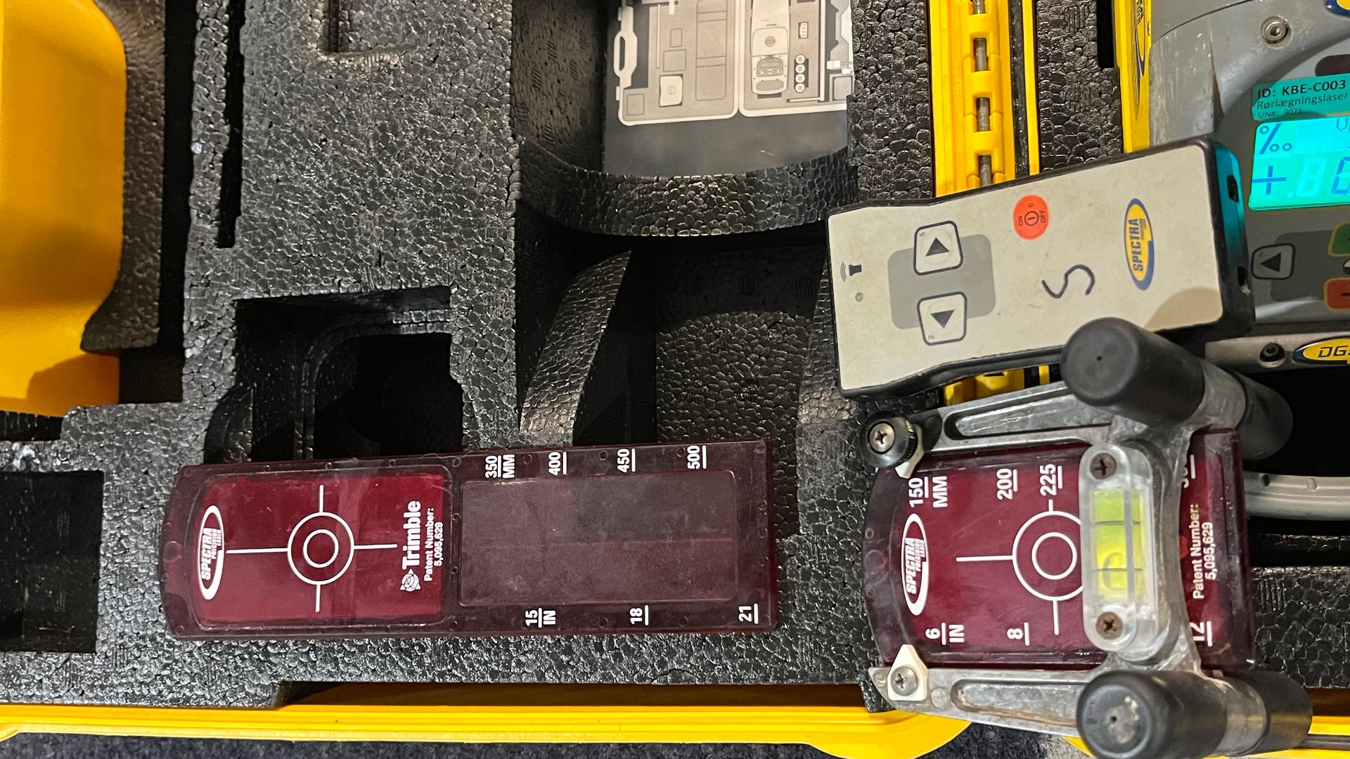 Trimble rørlaser Rør laser