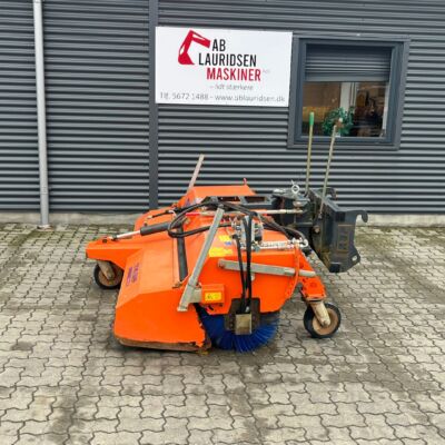 Tuchel Profi 660 230cm hydraulisk kost med opsamler (volvo l30 fæste)