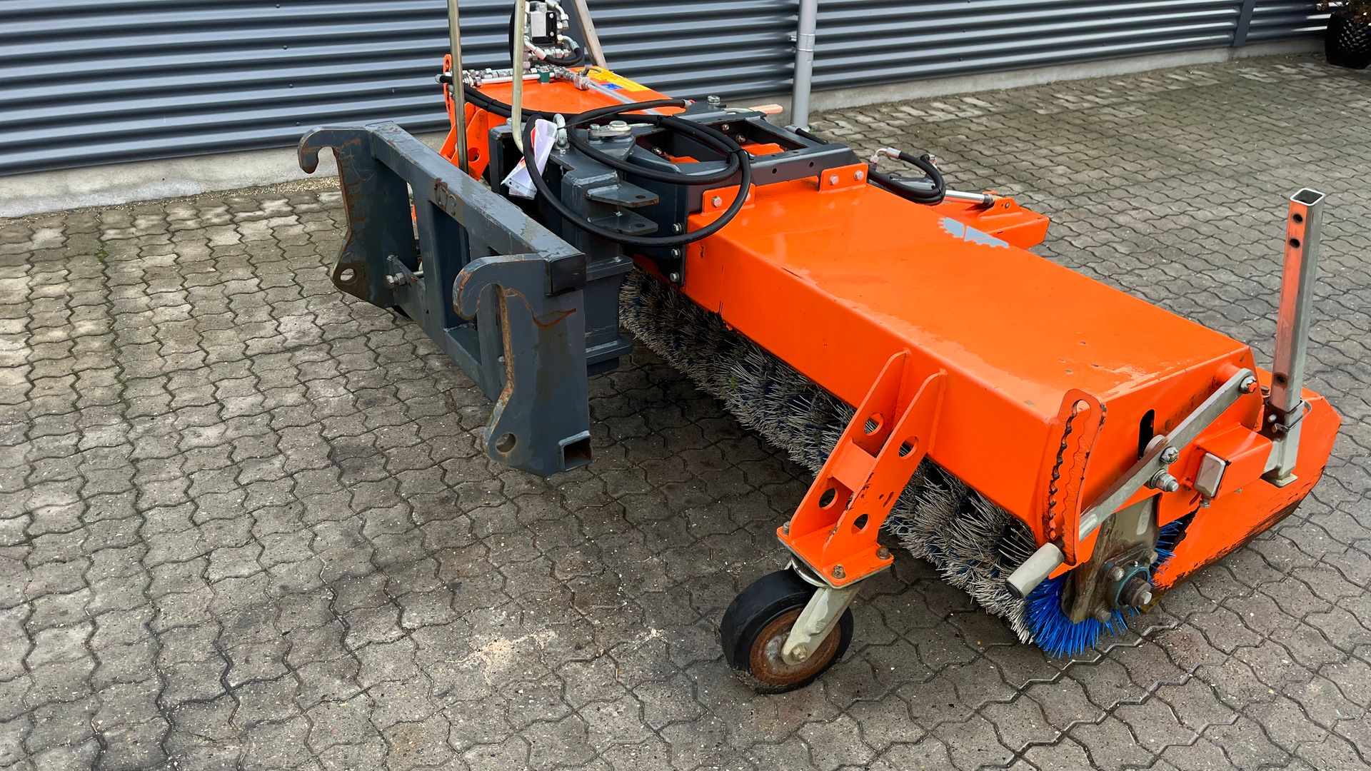 Tuchel Profi 660 230cm hydraulisk kost med opsamler