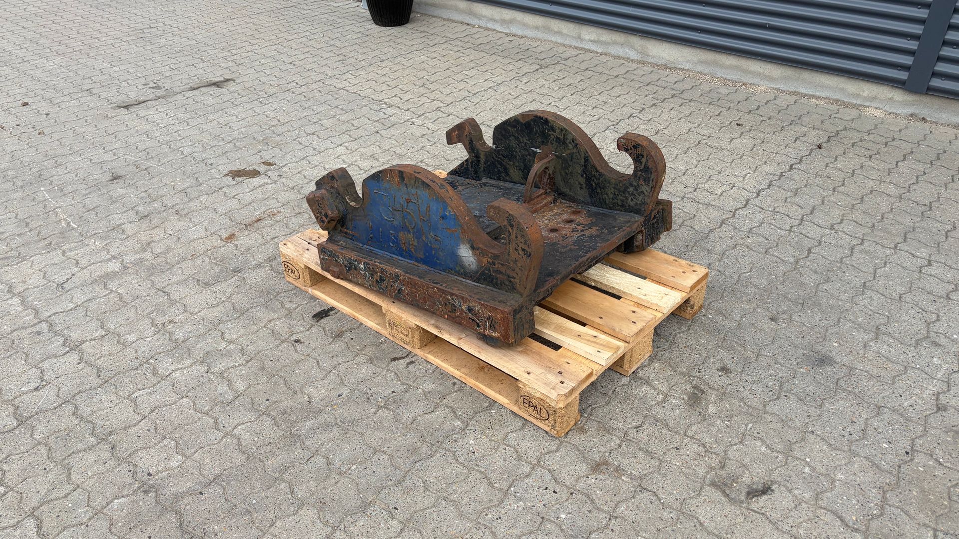 Verachtert CW45 Kraftig HW (Verachtert-type) CW45 / CW45S adapterplade - Kraftig 90 mm pin