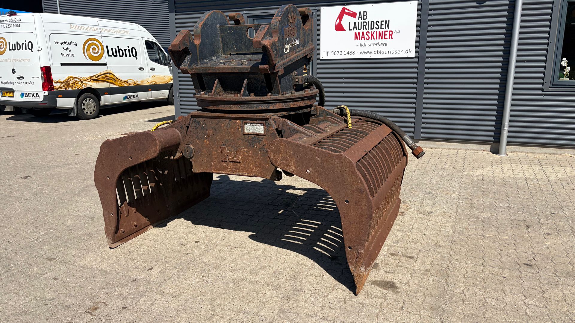 Verachtert VRG 2D Verachtert VRG 2D Sorteringsgrab (1.200 kg) med originalt CW55S-fæste - Årgang 2009