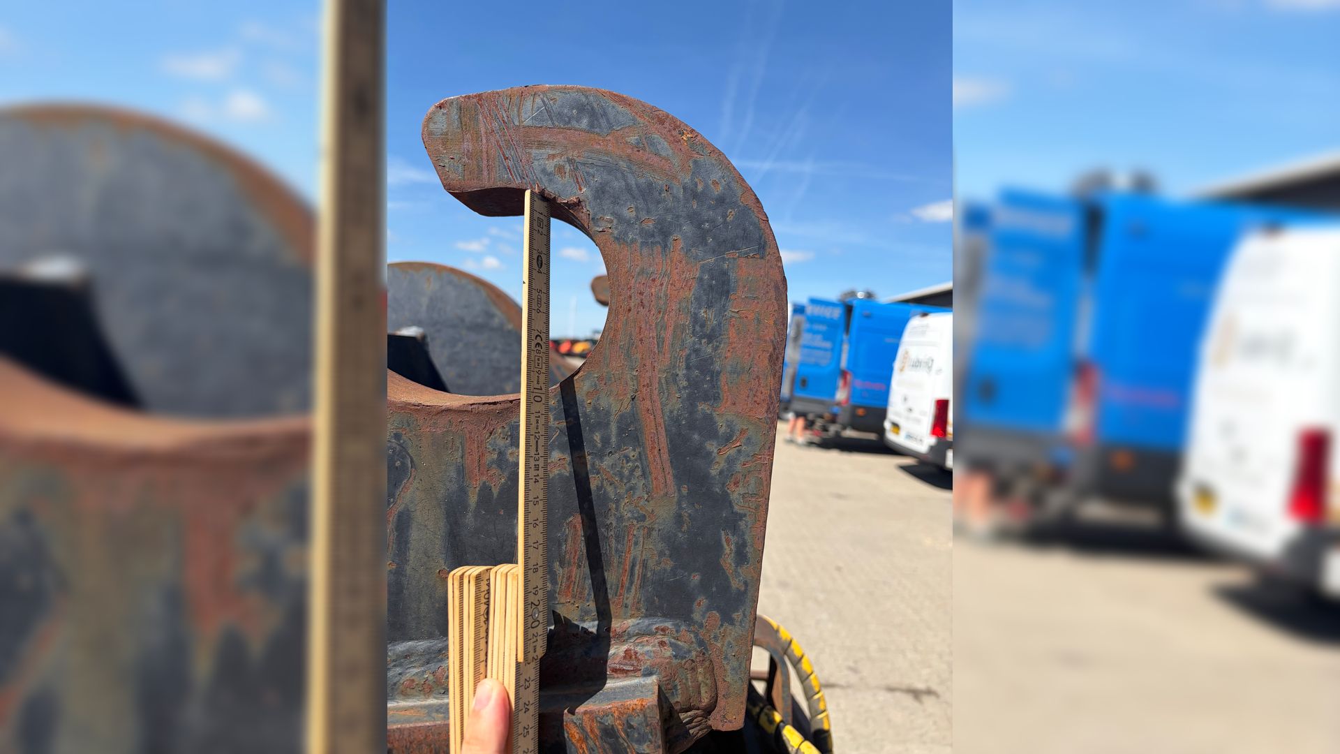 Verachtert VRG 2D Verachtert VRG 2D Sorteringsgrab (1.200 kg) med originalt CW55S-fæste - Årgang 2009