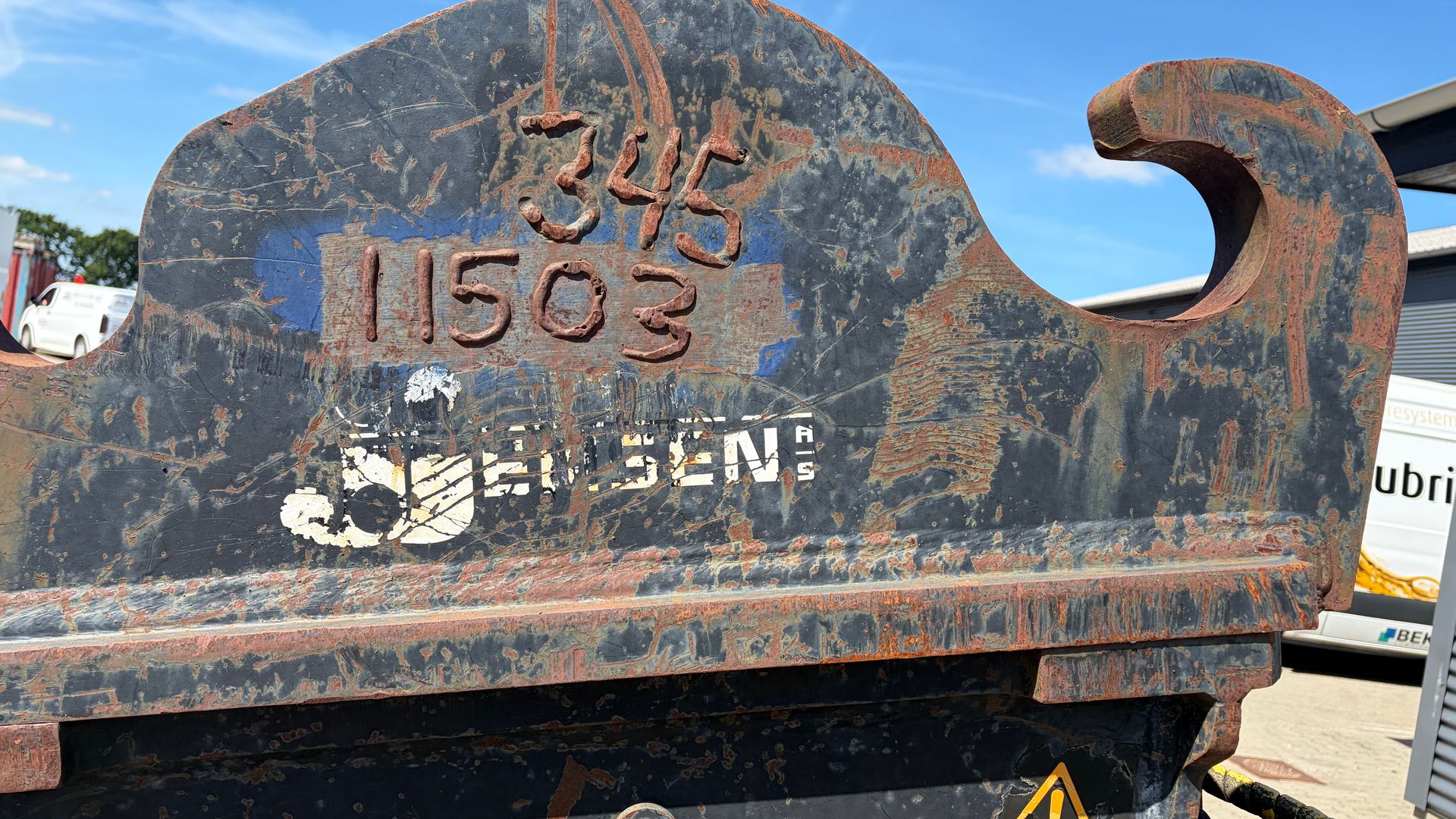 Verachtert VRG 2D Verachtert VRG 2D Sorteringsgrab (1.200 kg) med originalt CW55S-fæste - Årgang 2009