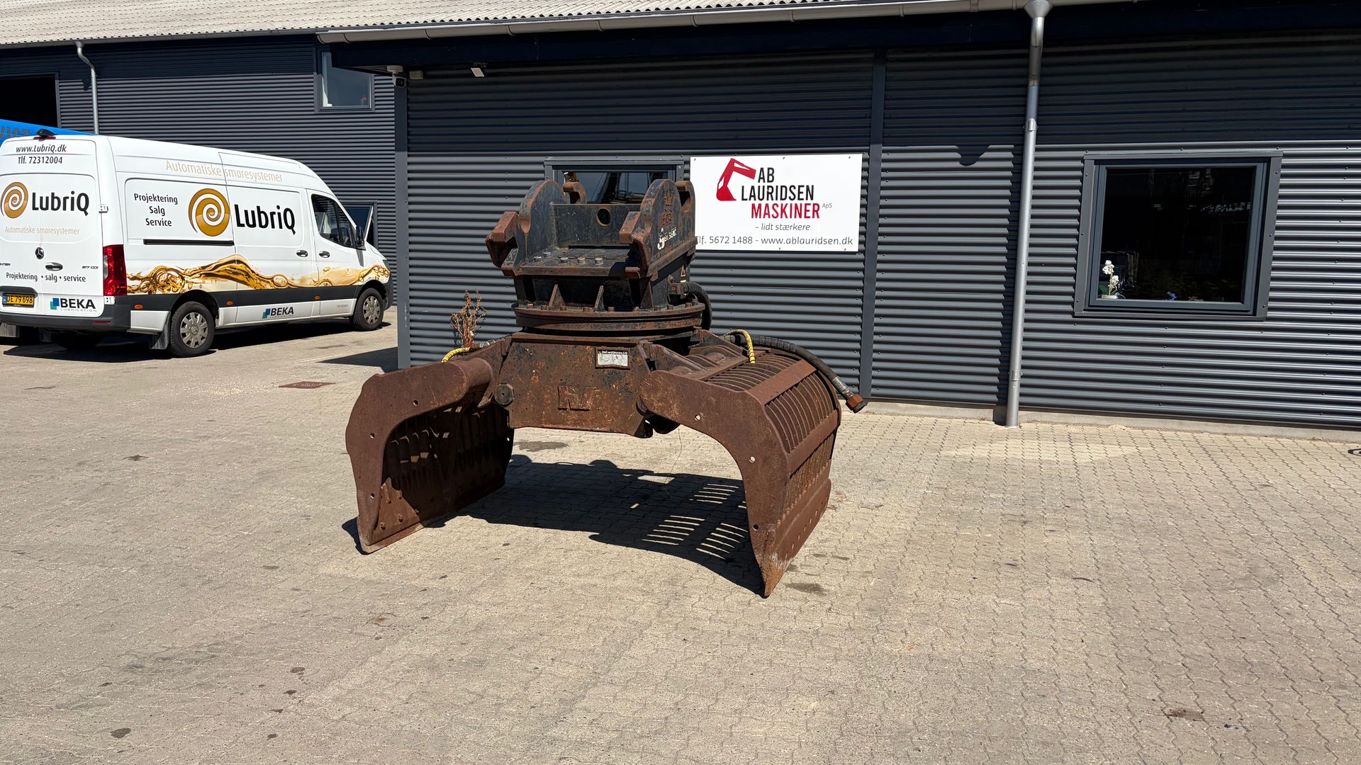 Verachtert VRG 2D Verachtert VRG 2D Sorteringsgrab (1.200 kg) med originalt CW55S-fæste - Årgang 2009