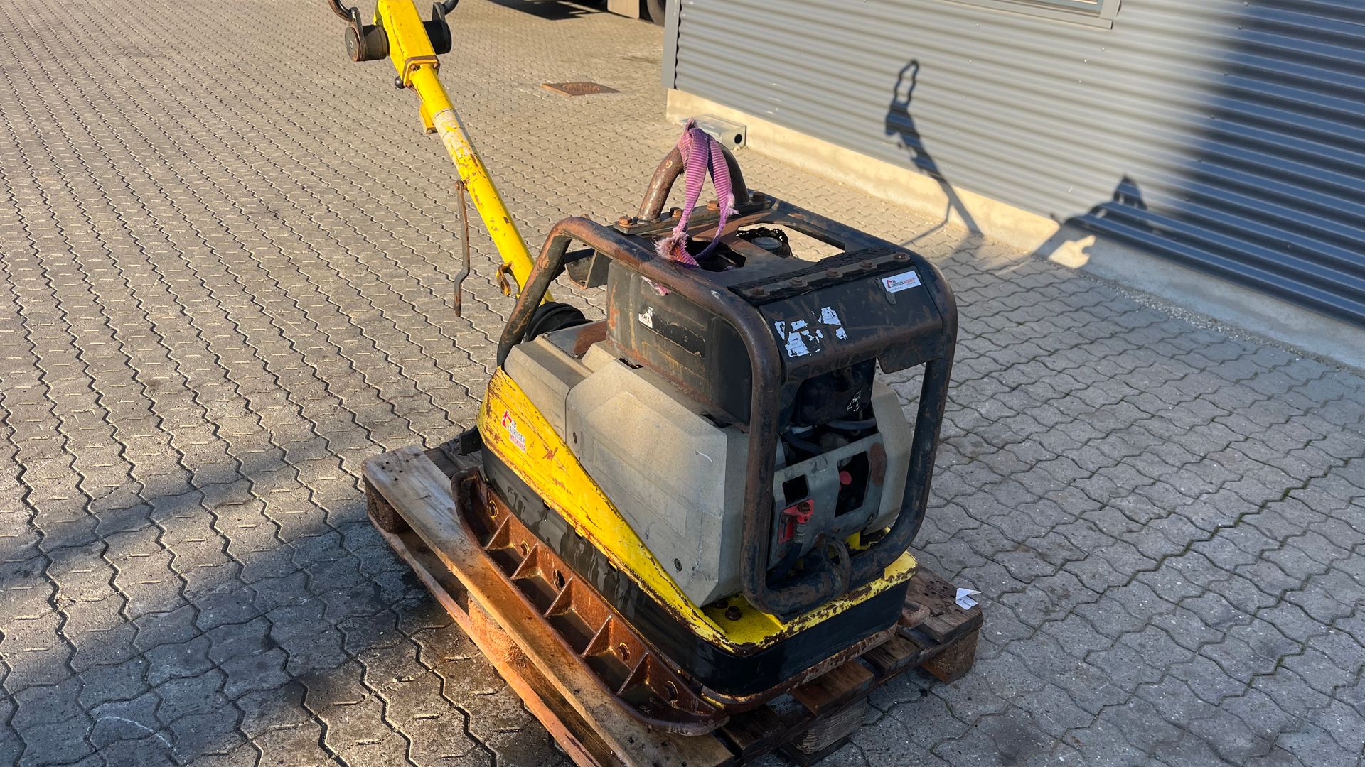 Wacker DPU5045H 400kg frem/bak Diesel plade med elsart