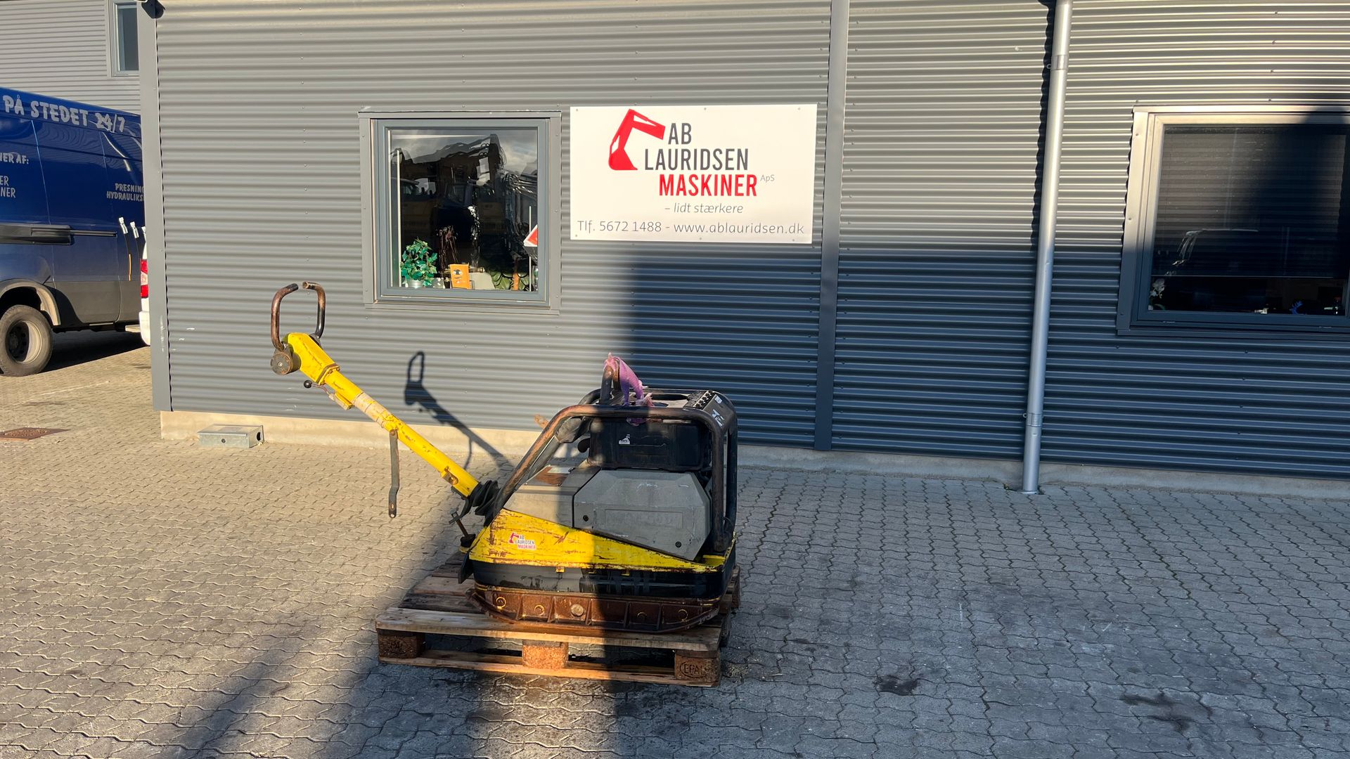 Wacker DPU5045H 400kg frem/bak Diesel plade med elsart