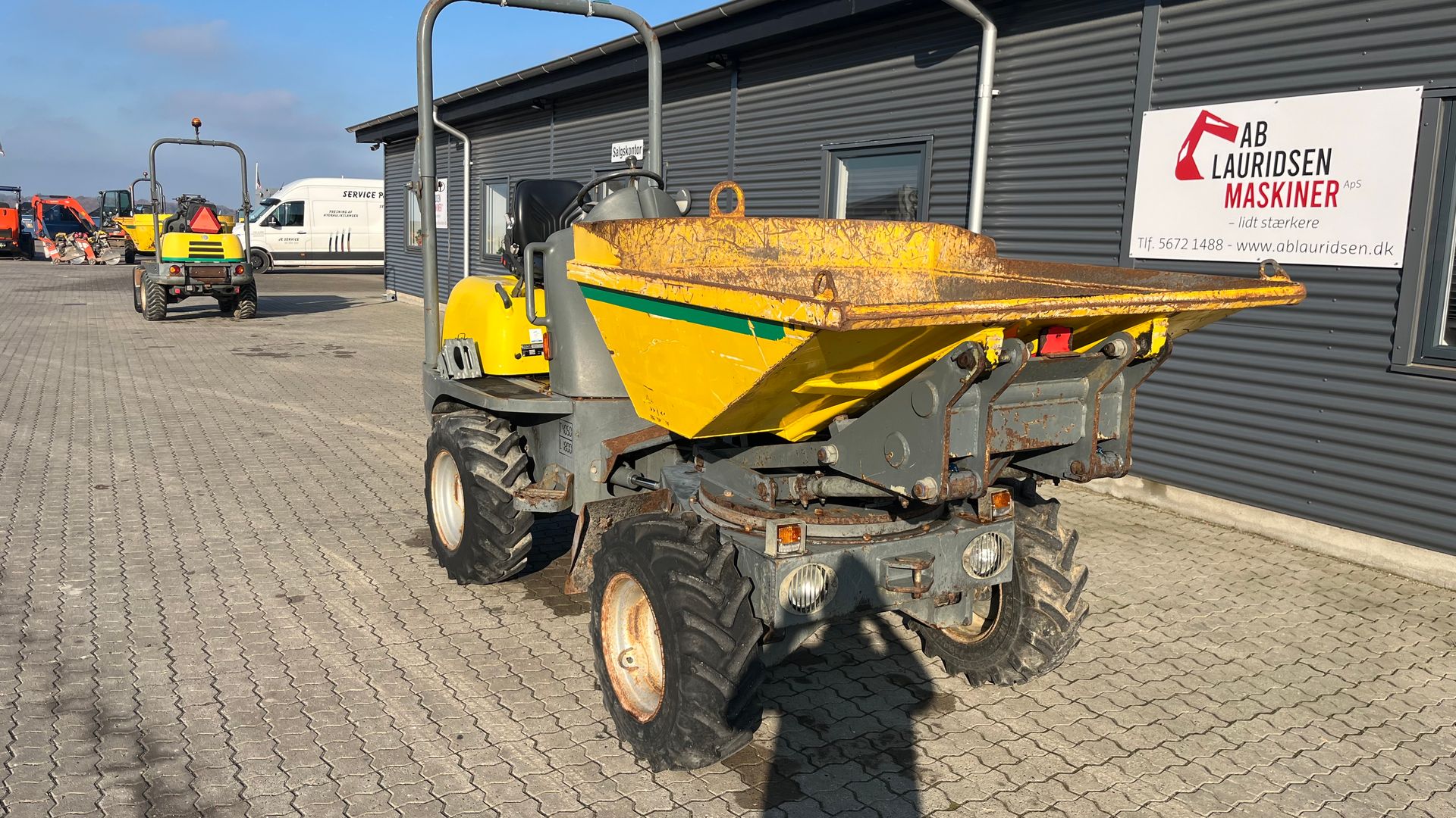 Wacker Neuson 2001hs 2Tons dumper med højtip