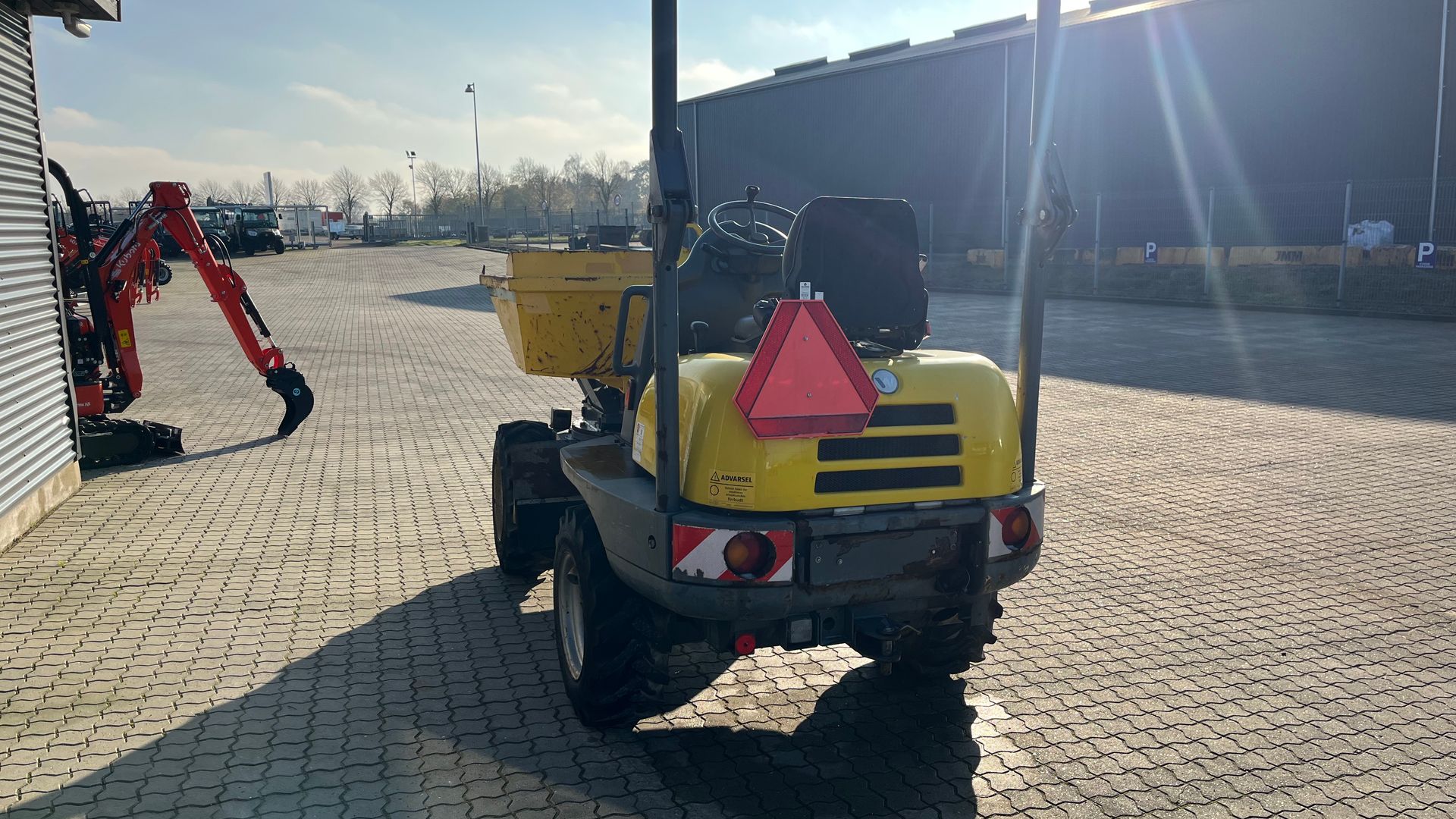 Wacker Neuson 2001hs 2Tons dumper med højtip