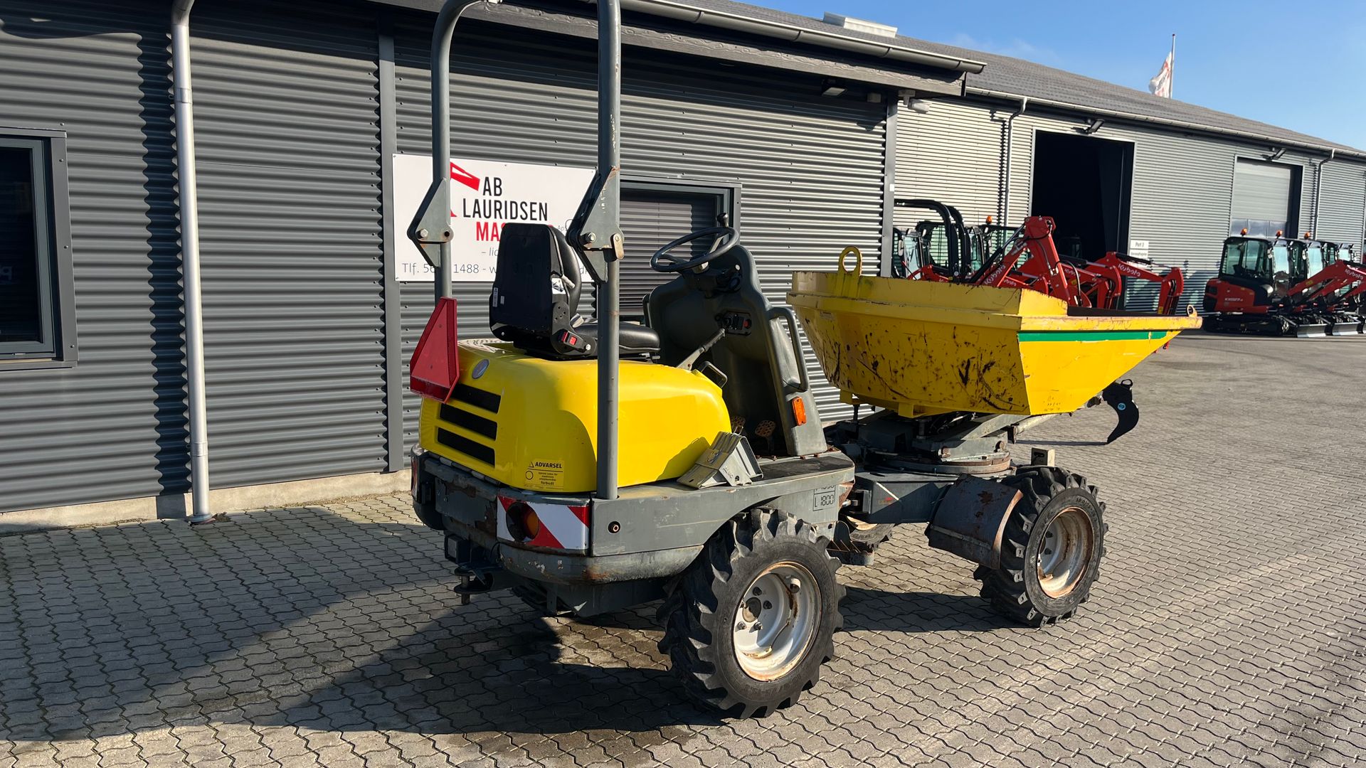Wacker Neuson 2001hs 2Tons dumper med højtip