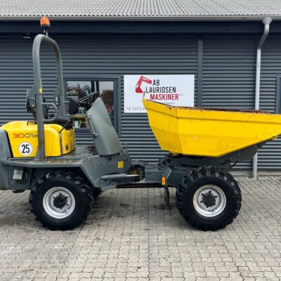 Wacker Neuson 3001s med svingbar lad