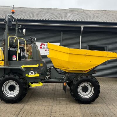 Wacker Neuson DW60 6Tons dumper med drejelad