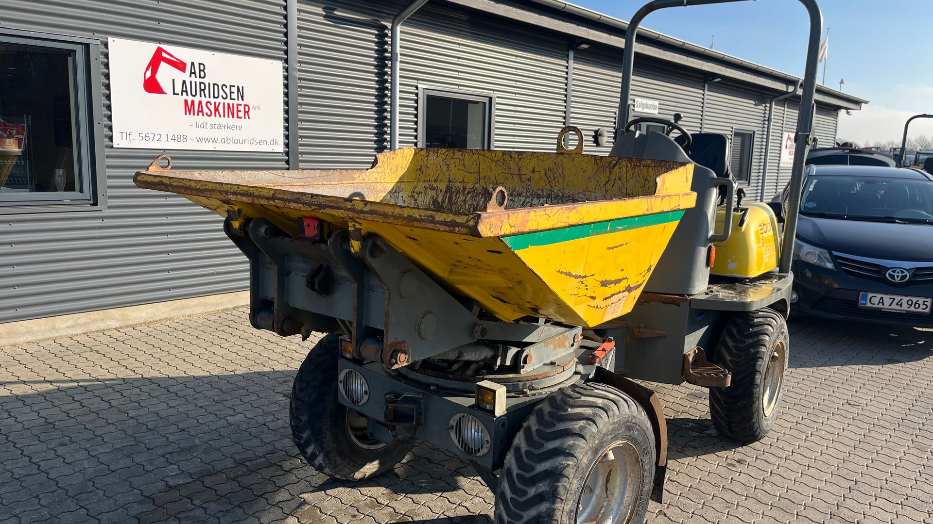 Wacker Neuson 2001hs 2tons dumper med højtip og sving
