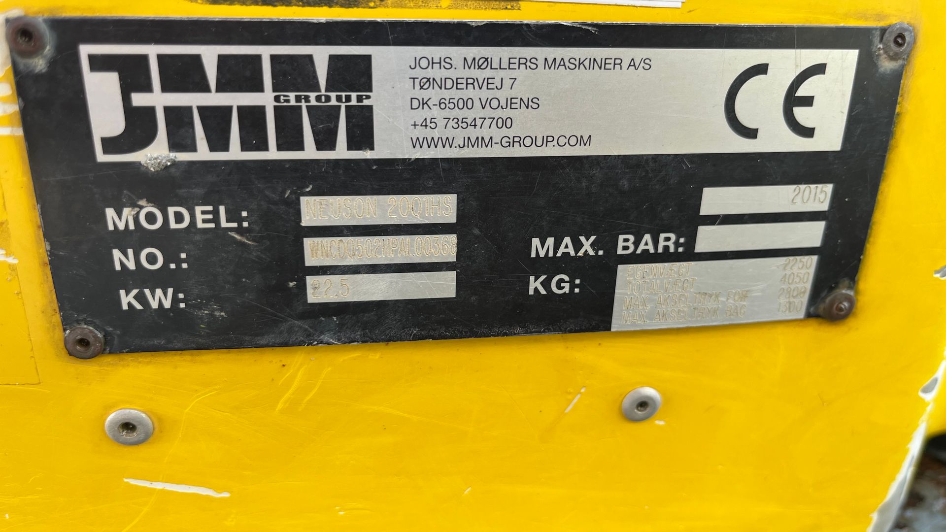 Wacker Neuson 2001hs 2tons dumper med højtip og sving