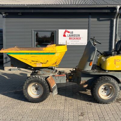 Wacker Neuson 2001hs 2tons dumper med højtip og sving