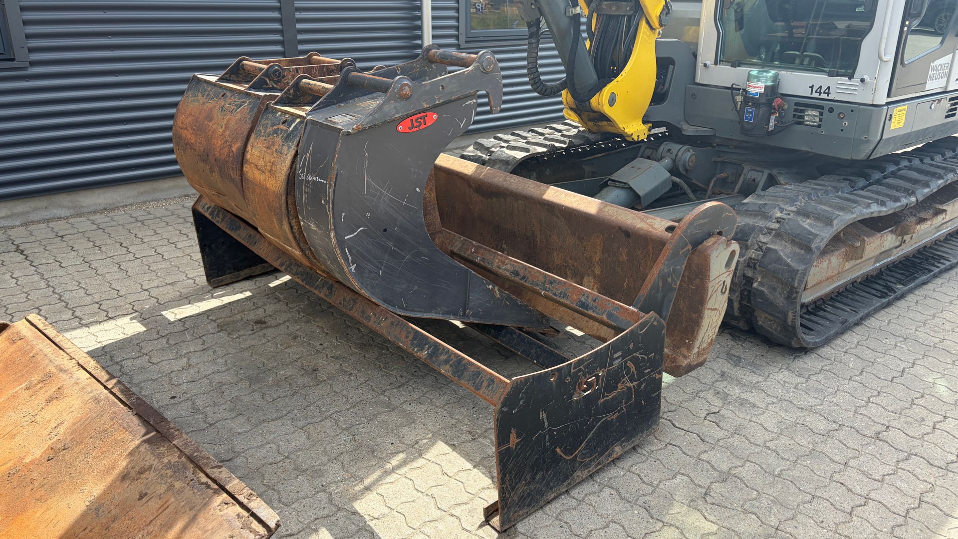 Wacker Neuson ET90 m/ Engcon og Unicontrol 3D-GPS