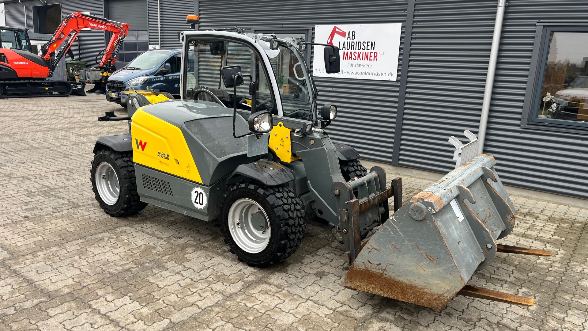 Wacker Neuson TH412 Velholdt lille teleskoplæsser