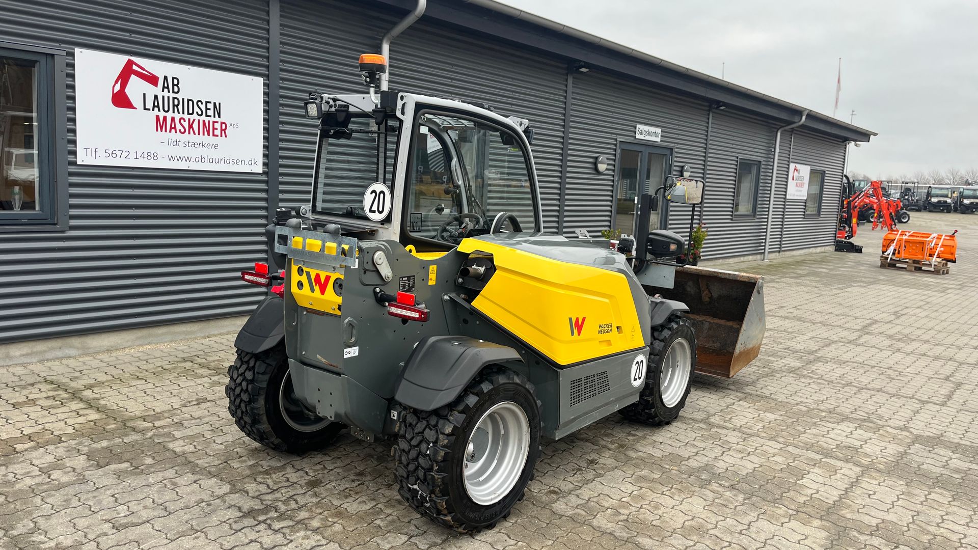 Wacker Neuson TH412 Velholdt lille teleskoplæsser