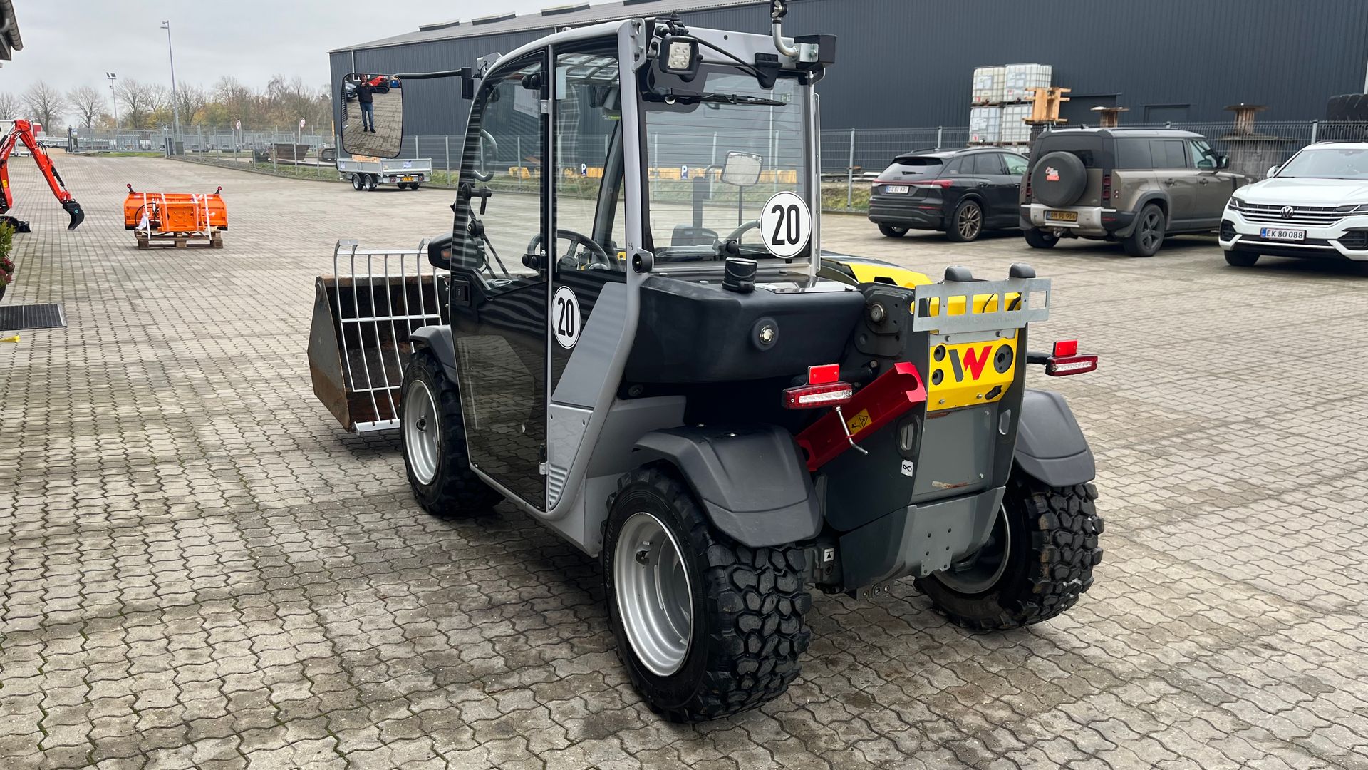 Wacker Neuson TH412 Velholdt lille teleskoplæsser