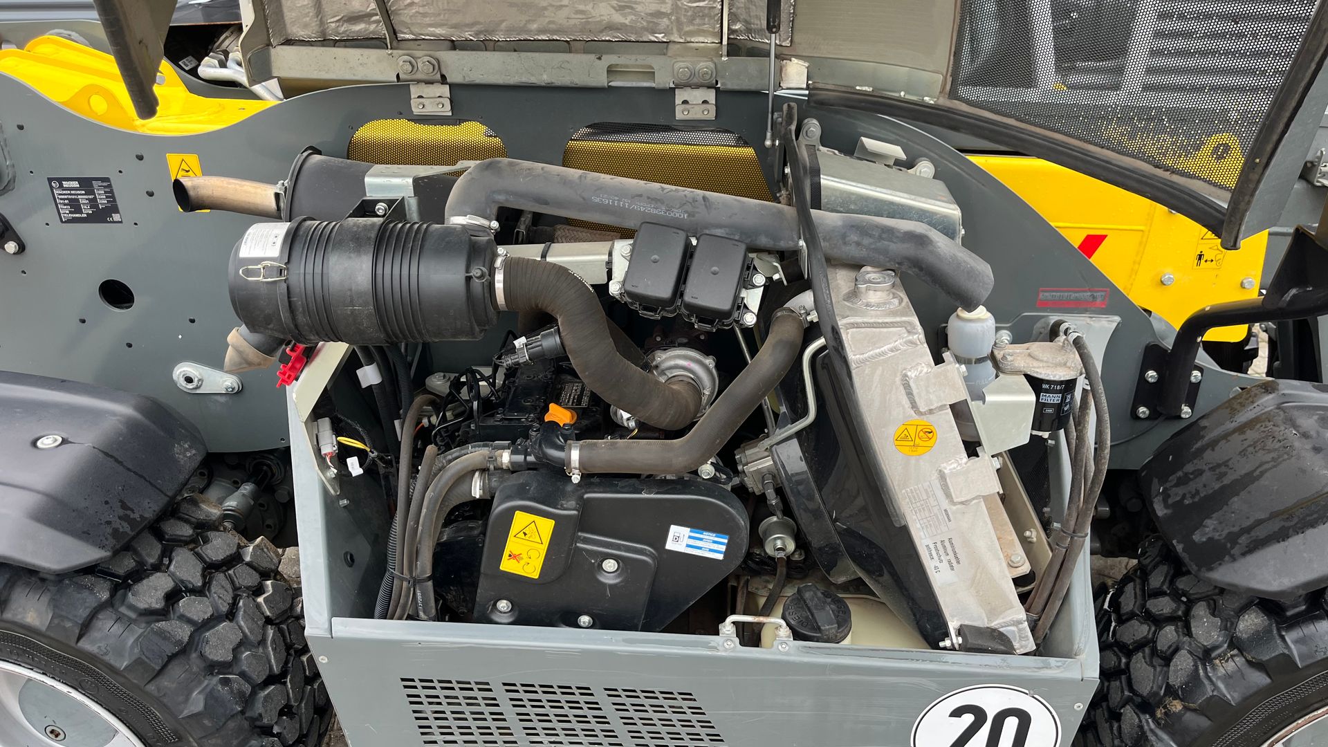 Wacker Neuson TH412 Velholdt lille teleskoplæsser