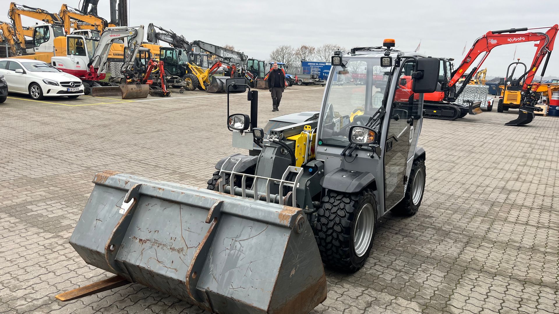 Wacker Neuson TH412 Velholdt lille teleskoplæsser