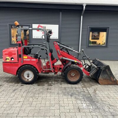 Weidemann 1240 CX35 Med Skovl Og Gafler