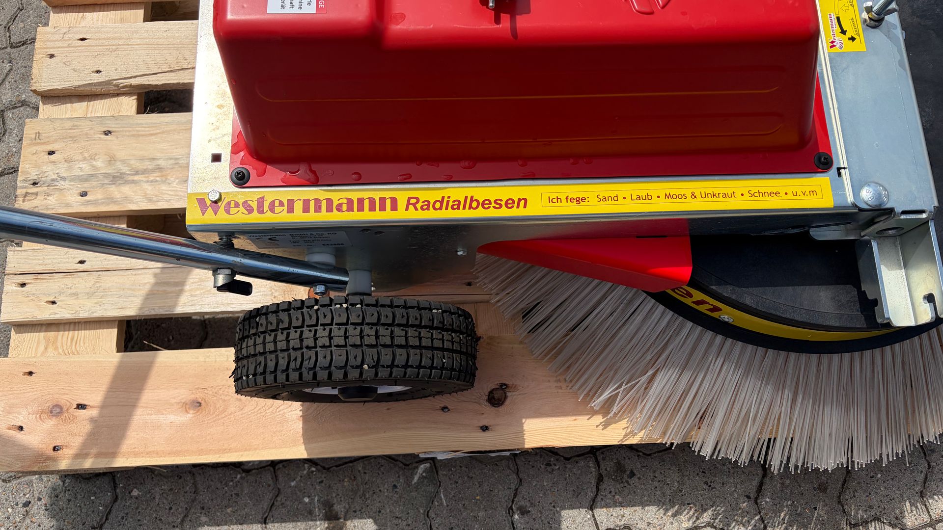 Westermann WR 870 ACCU Elektrisk fejemaskine
