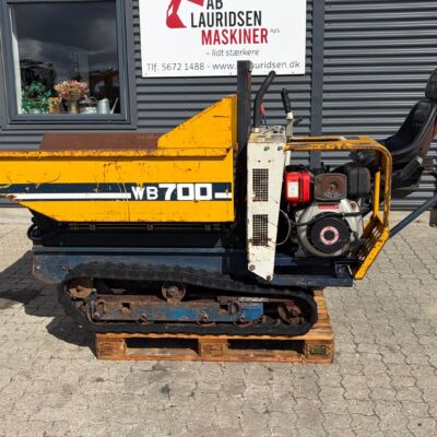 Yamaguchi WB700 Robust Yamaguchi WB700 bæltedumper med højtip – Årg. 2003