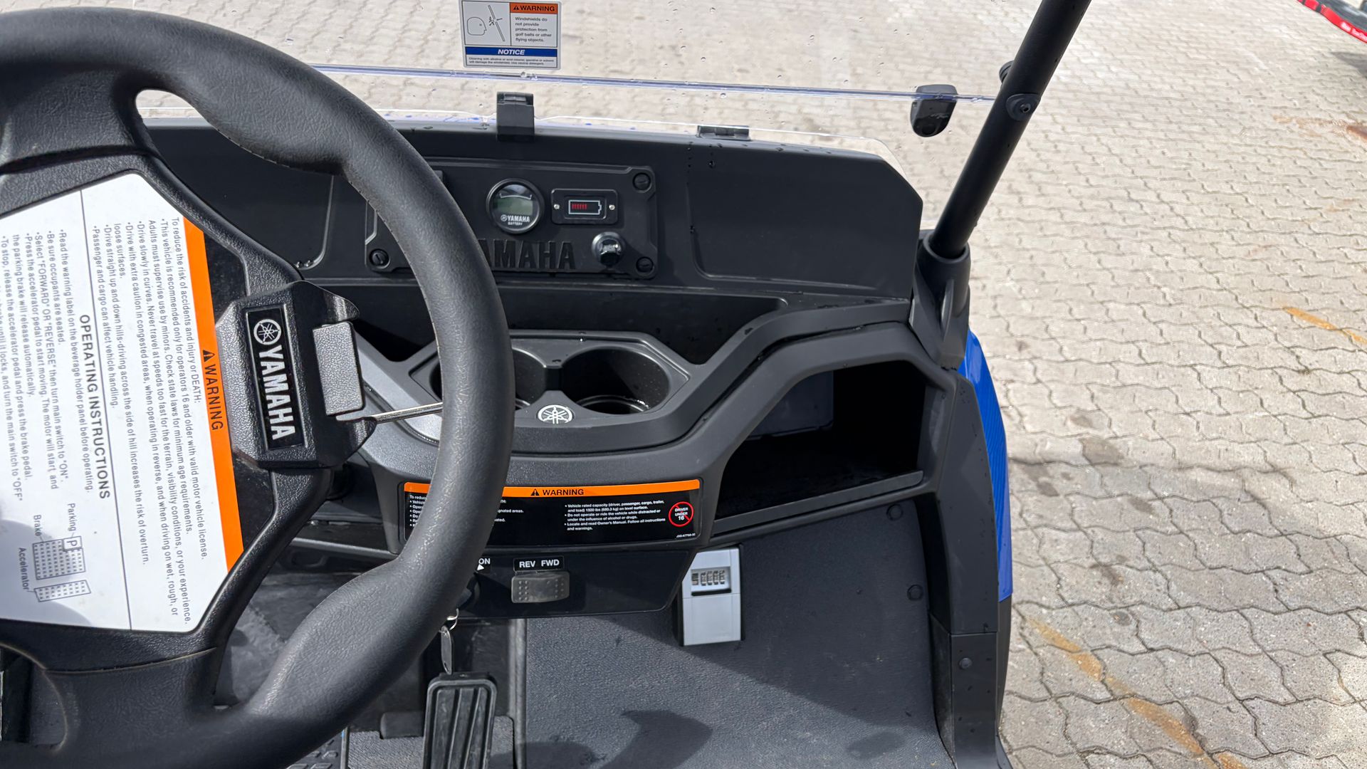Yamaha YUM2E23 Robust og lydløs EL arbejdsvogn til professionelle opgaver