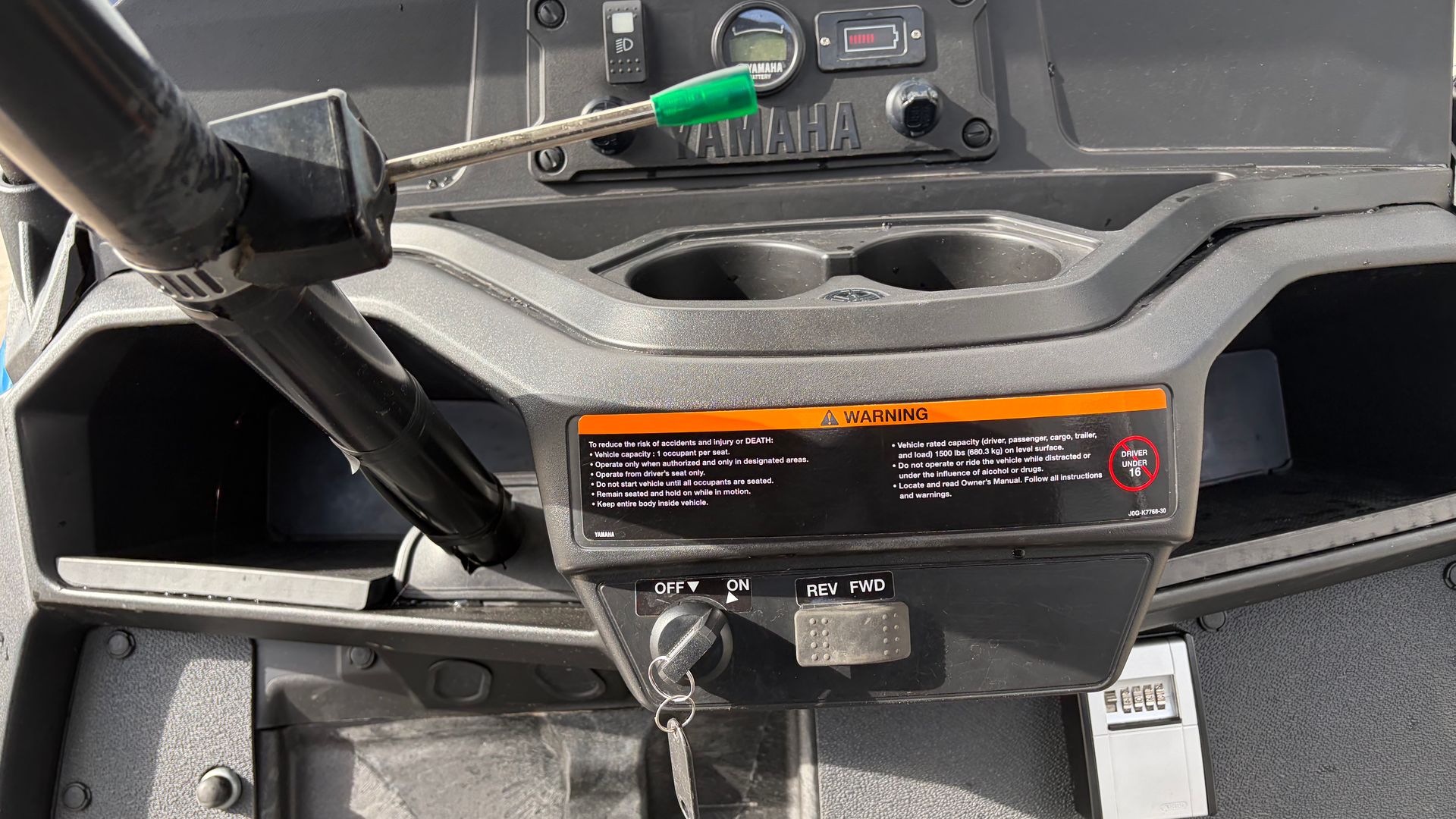 Yamaha YUM2E23 Robust og lydløs EL arbejdsvogn til professionelle opgaver