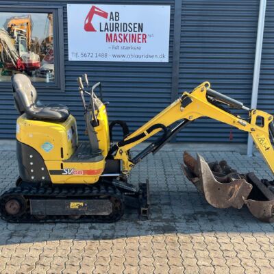 Yanmar SV08 Hurtigskifte 3skovle+gruppetand