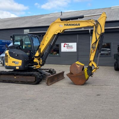 Yanmar VIO80-1A Velholdt 8-tons gravemaskine med Hydrema-skift