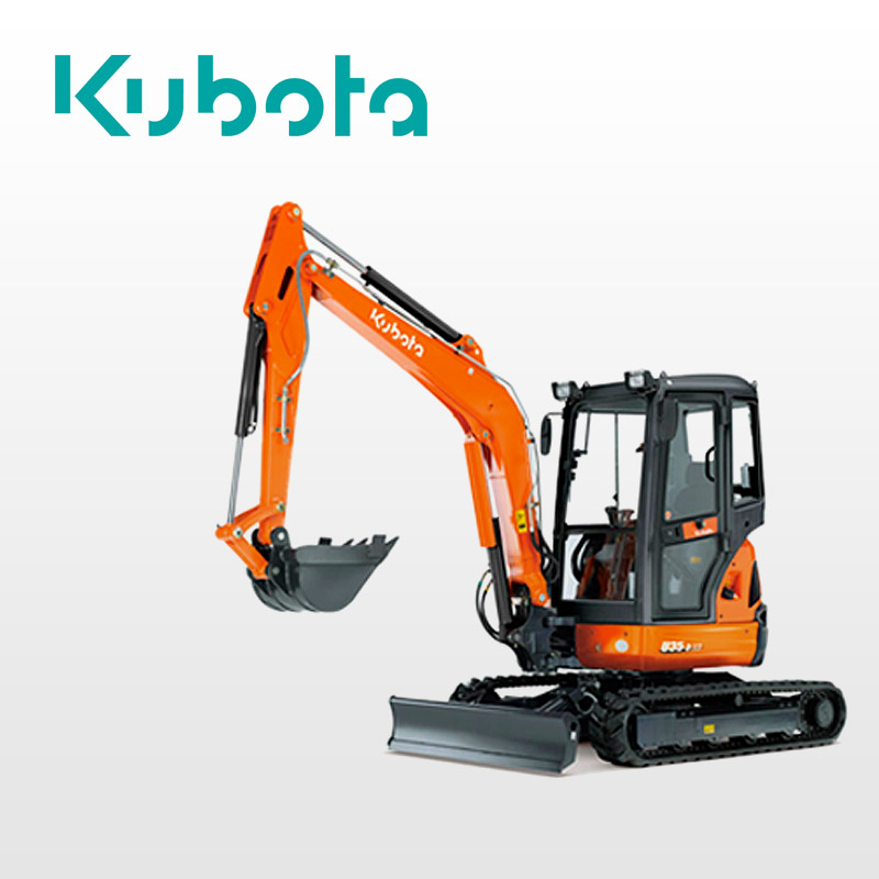 Kubota entreprenør maskiner